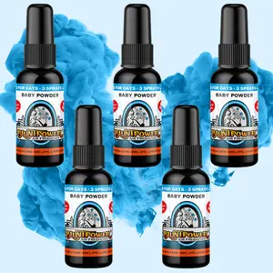 Baby Powder Long Lasting Spray Air Freshener Bundle (5 Pack) Baby Powder Long Lasting Spray Air Freshener Bundle (5 Pack)