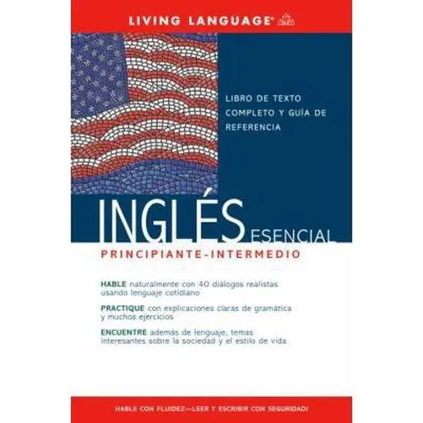 USED Book - Ingles Esencial Nivel Basico-Intermedio (Ultimate Beginner-Intermediate) by Living Language (Paperback) - english