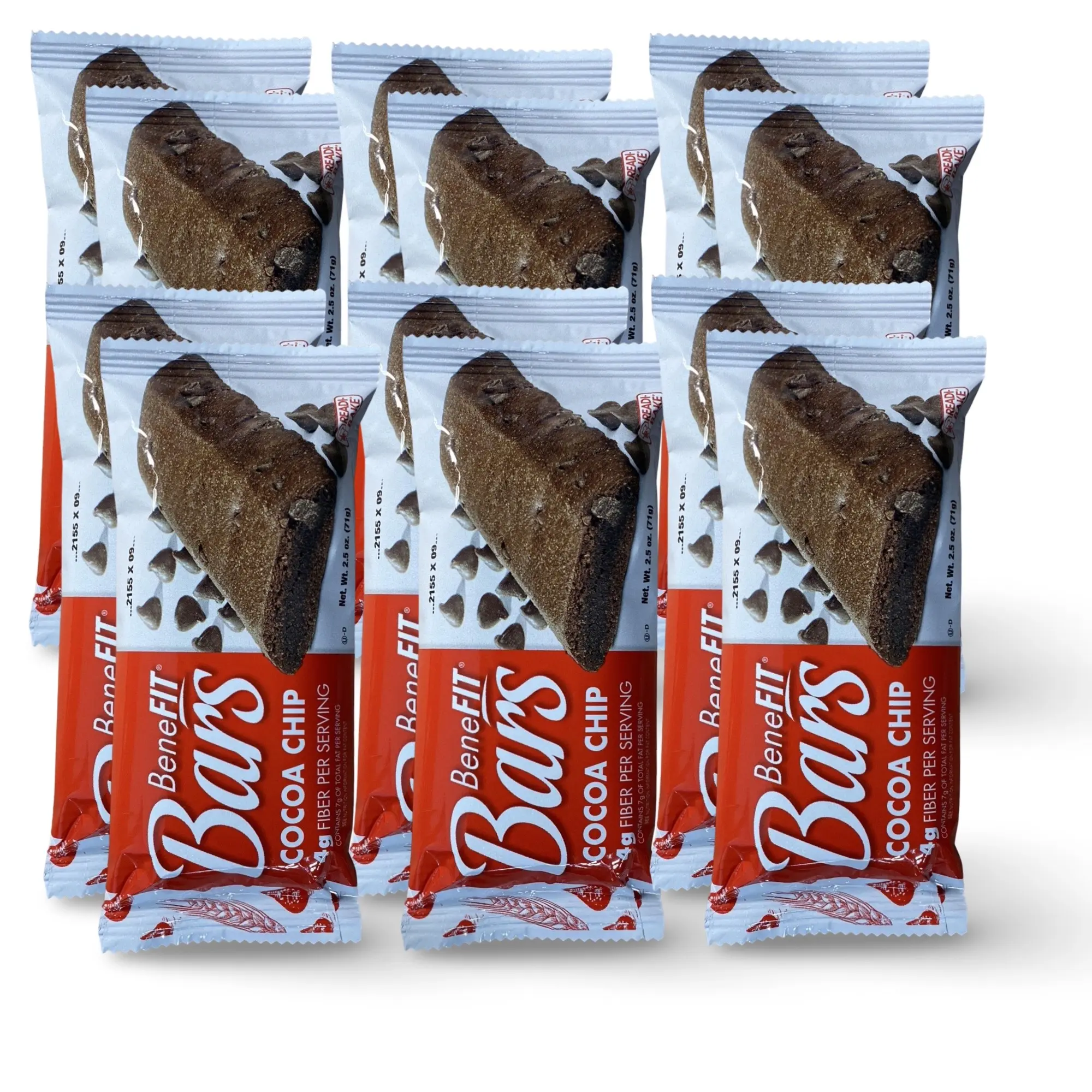 Cocoa Chip BeneFit Bars by Readi-Bake, School Snack, 12 Pack