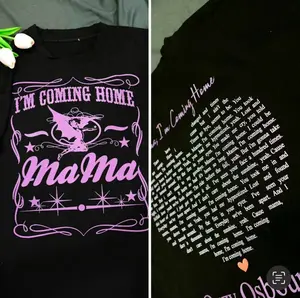 Mama, I'm Coming Home Twoside Lyric Tee, Hoodie