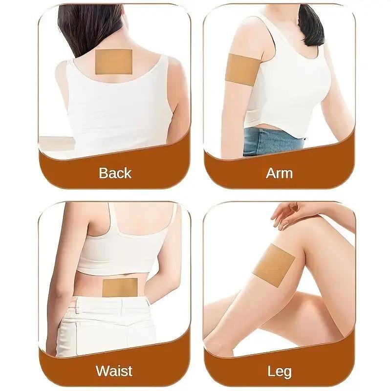 The Ultimate Chinese Wellness Tool! 50-Piece Mugwort & Ginger Heat Patches 12-Hour Long-Lasting Relief for Shoulders, Neck, Knees, Lower Back, and Abdomen