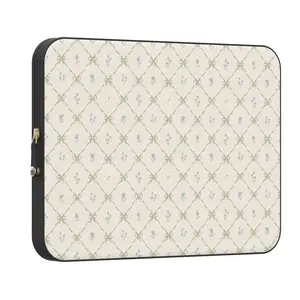 Casely MacBook Laptop Sleeve Case | Petite Petals Floral | Dainty Lattice