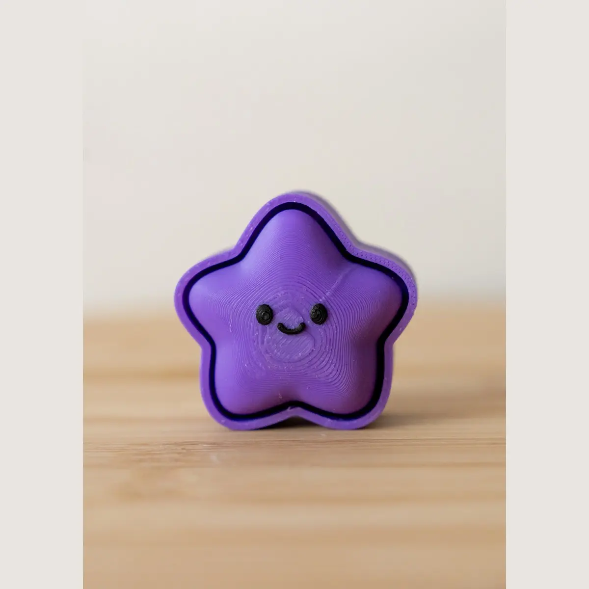 Star Buddy Articulated Fidget Toy - 3D Printed Flexi Star - Cute Sensory Desk Toy for Kids & Adults - Kawaii Gift - Multiple Colors, No Assembly