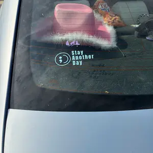 SAD Stay Another Day Mental Health Awareness Car Decal Permanent Sticker for Vehicle Windows