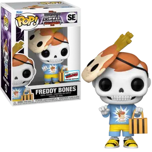 NYCC 2023 Funko POP! Heavy Metal Halloween 2023 Freddy Bones Official Convention Sticker