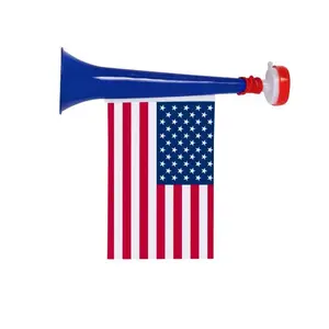 2026 World Cup Soccer Stadium Cheer Horn, USA Mexico Canada Fan Noise Maker Cheering Horn, Loud Portable Horn for Sports Events, Stadium Matches, Fan Gatherings & Soccer Celebration Decor