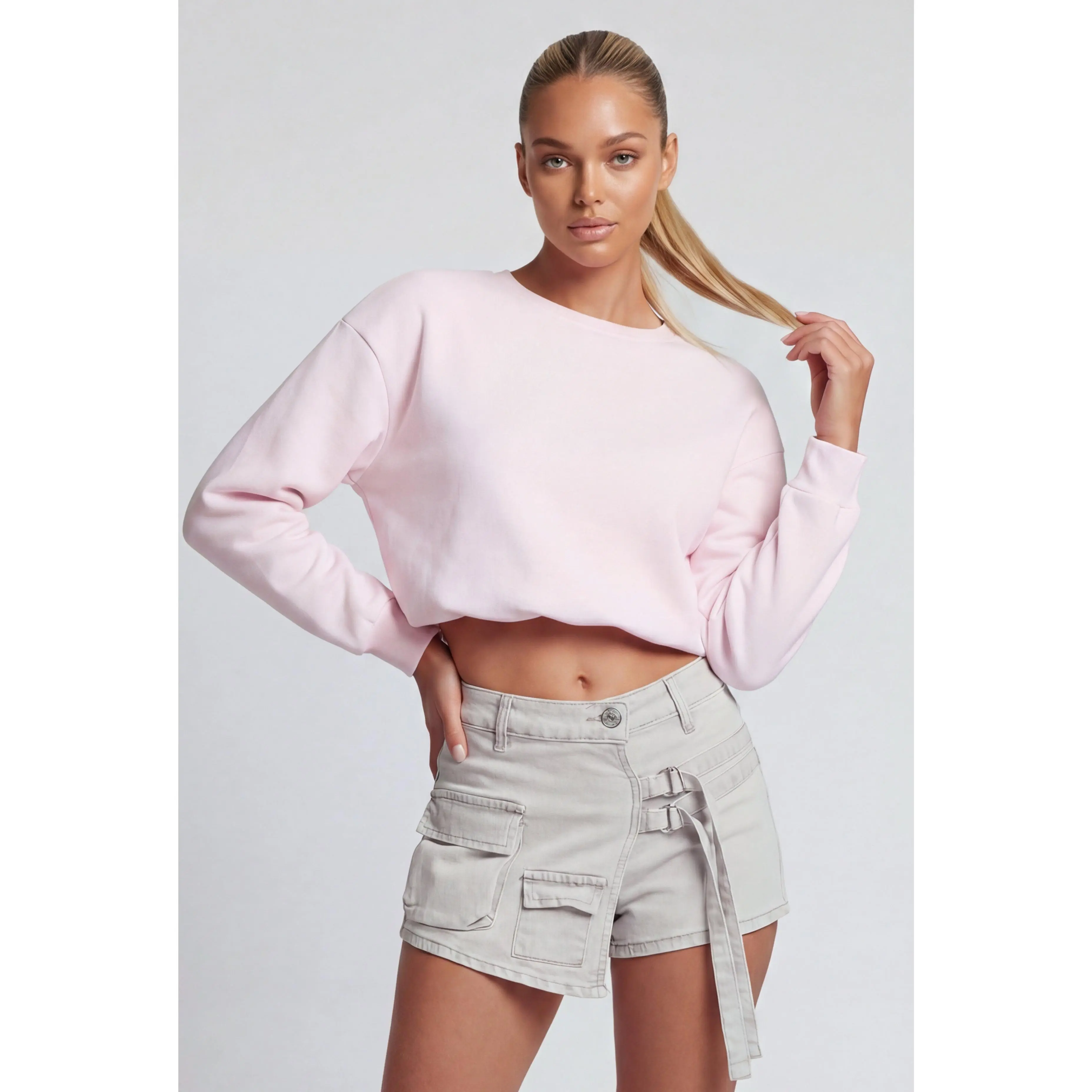 Xiomara Bubble Sweatshirt