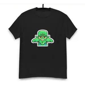 Goblin Crying Emote Graphic Tee Clash Royale Funny Meme Shirt Toxic Gamer Humor T-Shirt Unisex Menswear Womenswear Top Gaming Streetwear