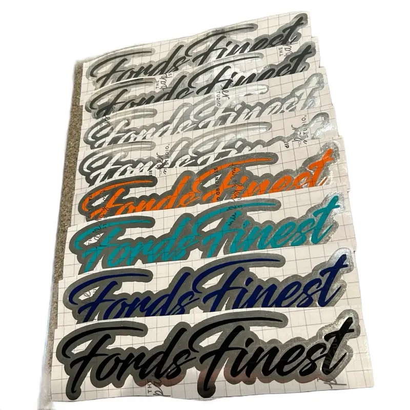 Double layer Fordsfinest sticker Double layer Fordsfinest sticker