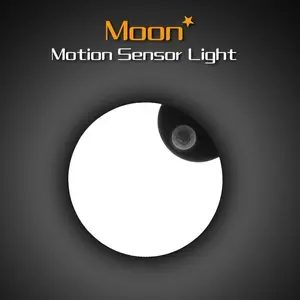 LED Induction Lamp No Drilling Required Easy Installation USB Charging Suitable for Cabinets Hallway Bedroom Bedside Christmas Gift