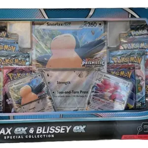 Pokemon Snorlax and Blissy special collection box