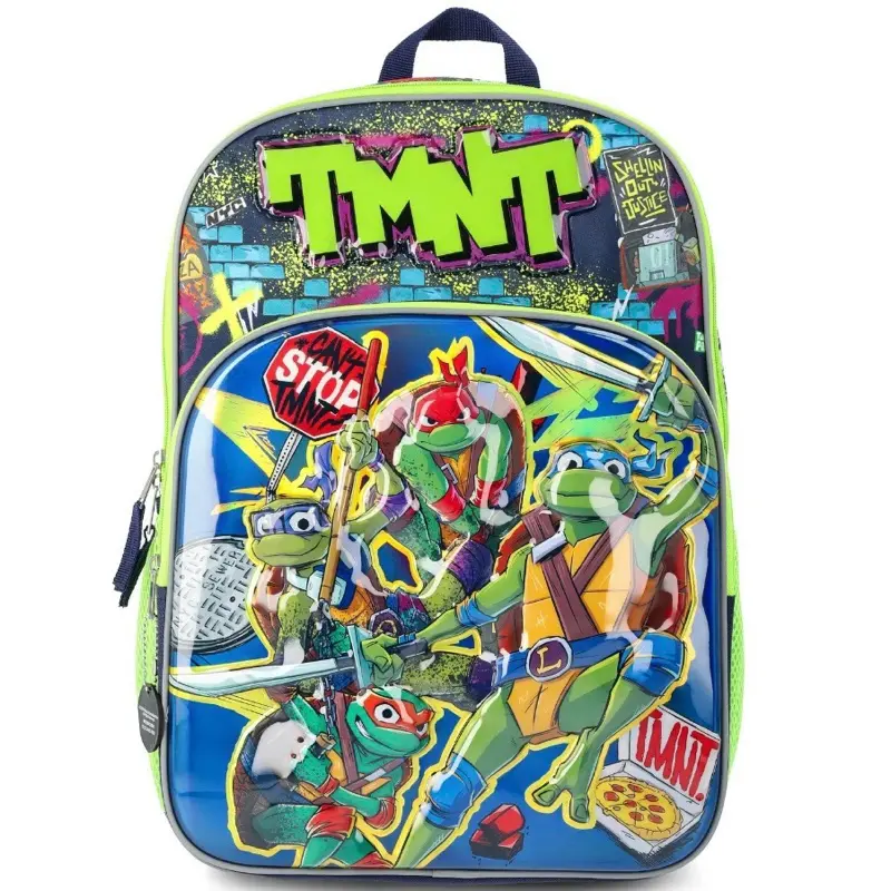 TMNT Ninja Turtles 17 inch Backpack TMNT Ninja Turtles 17 inch Backpack