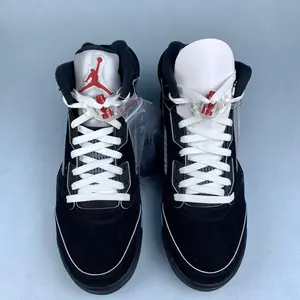 Black Metallic 2025 High-top basketball shoes, black silver men's lace-up outdoor sports shoes, breathable casual running shoes