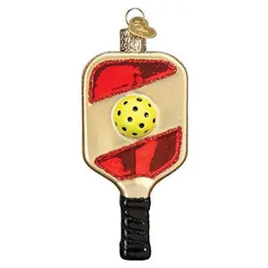 Old World Christmas (#44158) Pickleball Paddle Glassblown Ornament