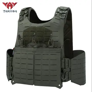 Yakeda 8796 Tactical Training Vest Chaleco Tactico Camo Duty Vest Molle Pouch Plate Carrier Quick Release Outdoor Vest