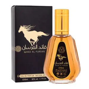 Lattafa Eau de Parfum Qaed Al Fursan 50ml - Elegant and Sophisticated Fragrance for Everyday Use or Special Occasions