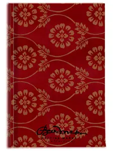 Red Pear and Almond Buff (coloured) Turkish Tapestry Journal