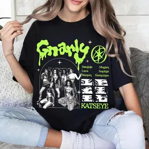 Katseye Gnarly Shirt, Katseye Member Shirt, Katseye Beautiful Chaos World Tour Shirt, Katseye Daniela, Lara, Manon, Megan, Sophia, Yoonchae