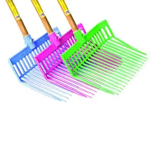 Miller Manufacturing PDF1A Set of 3 Plastic Little Giant DuraFork Bedding Forks