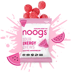Electric Watermelon Sour Energy Chews