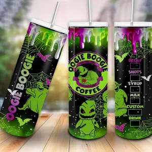 Oogie boogie tumbler