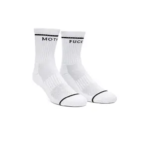 MOTHER Baby Steps Socks in White & Black