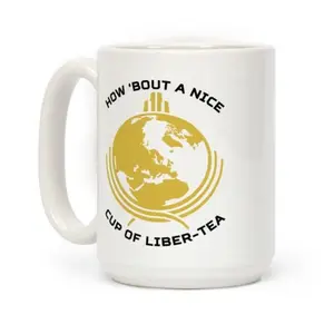 Helldivers 2 Cup of Libertea 15 Ounce Mug