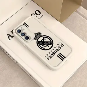 Anti-Drop Soft Tpu Protective Phone Case for Samsung Galaxy a Series, M-Madrid-Football-R-Real Cf Design, Back Cover for 4g & 5g Models