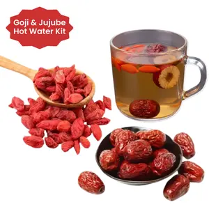 Chinese Baddie Hot Water Kit (Goji Berries and Jujube), Chinese Hot Water, Red Dates