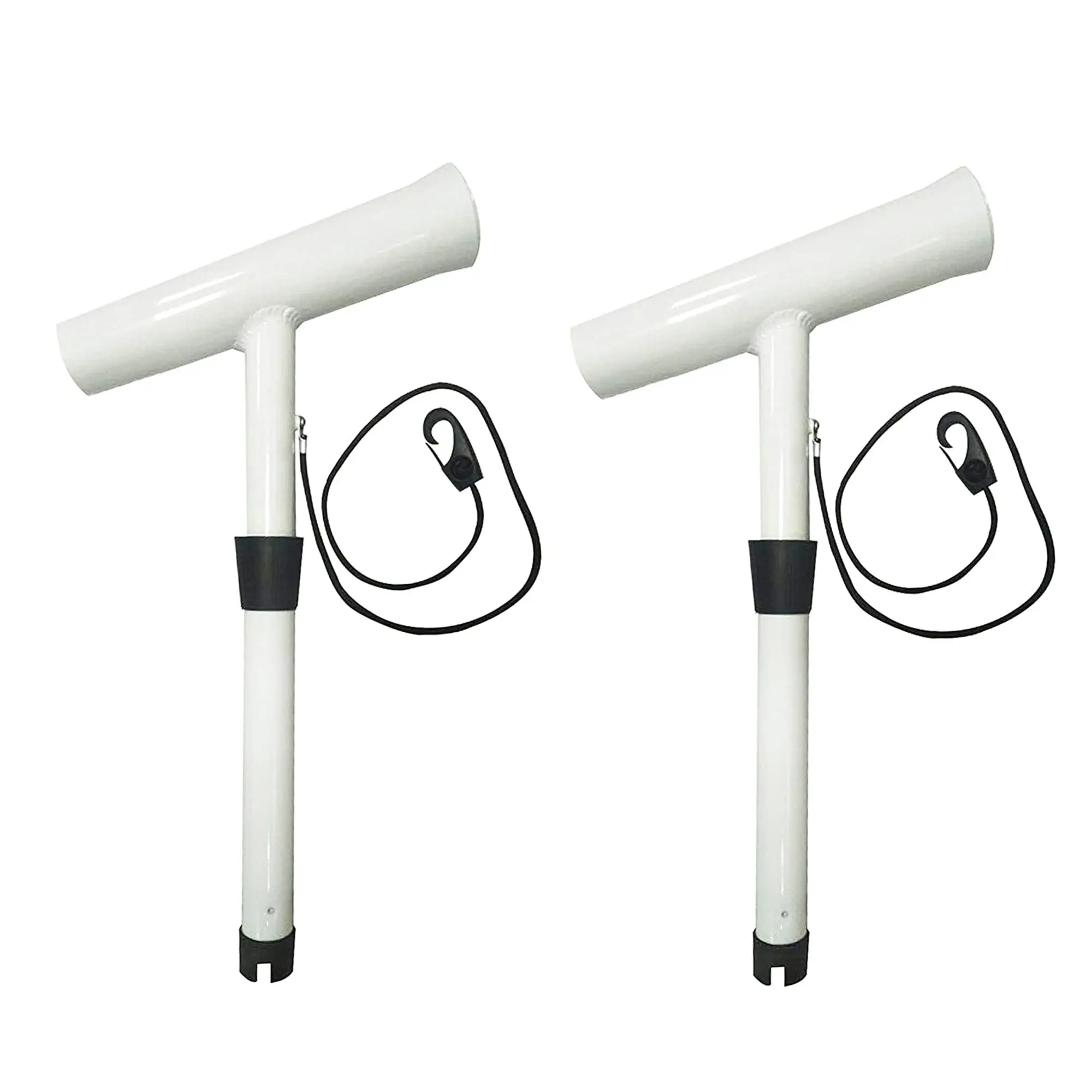 Marine City Fishing Rod Holder Outrigger Plug-in Rod Pod – Aluminum (Pack of 2)