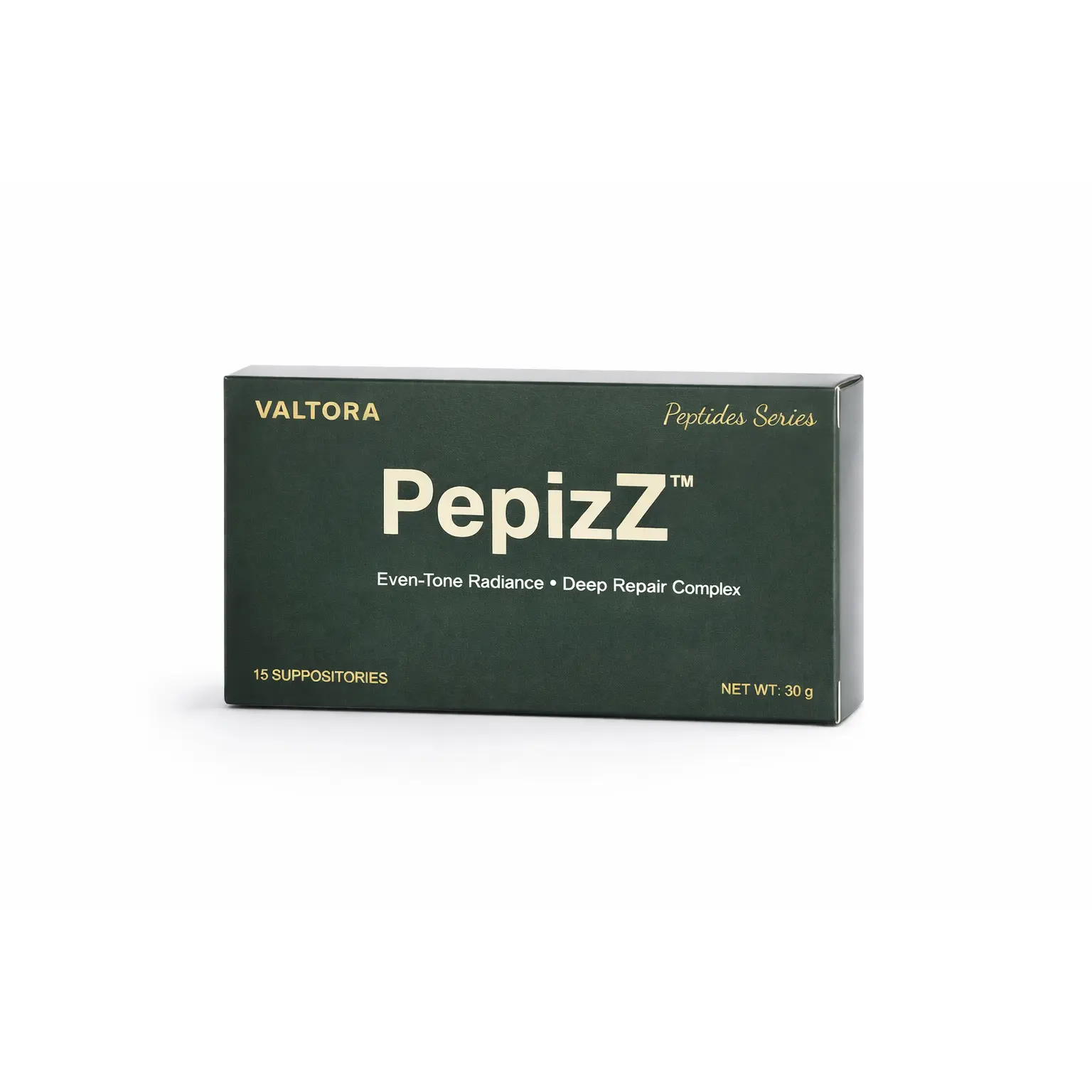 PepizZ Gluta Suppositories –  15 days Reset, Inner Skin Radiance Support, Beauty From Within Formula, 15 count