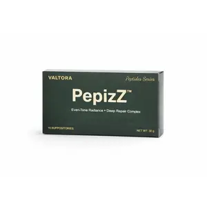 PepizZ™ Gluta plant-based Suppositories –  15 days Reset, Inner Radiance Support, Beauty From Within Formula, 15 count