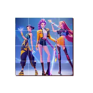 K-POP Witch Squad Magnetic Blocks, Building Blocks, Magnetic Children's Assembly Toys, Puzzles, Educational Toys