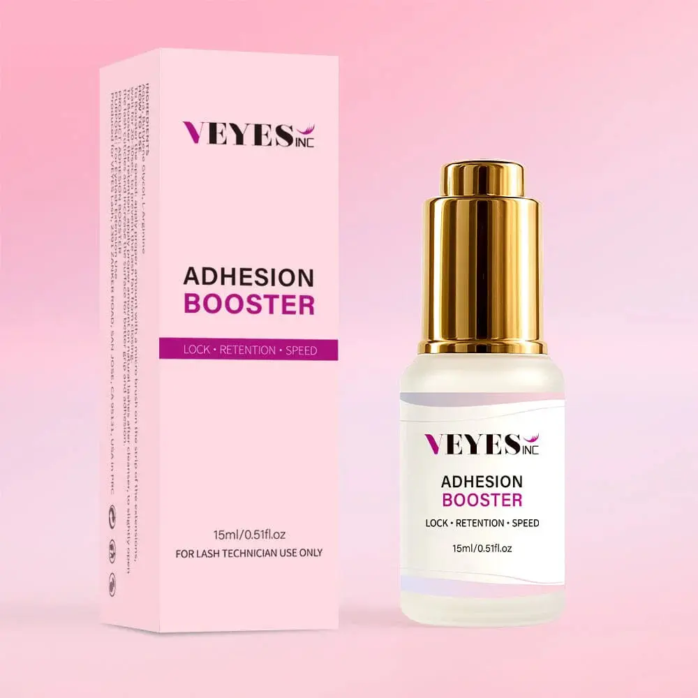 Adhesion Boost Primer for Lash Extensions, Professional Liquid Formula for Longer Retention, 15ml Single Bottle, Booster
