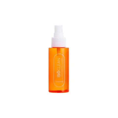 ISOCLEAN 80ml 'Paradise' Spray Top Makeup Brush Cleaner - Vegan, Aloe Vera Formula, Removes Germs & Pigments, No Rinse Required, Ideal for Professionals