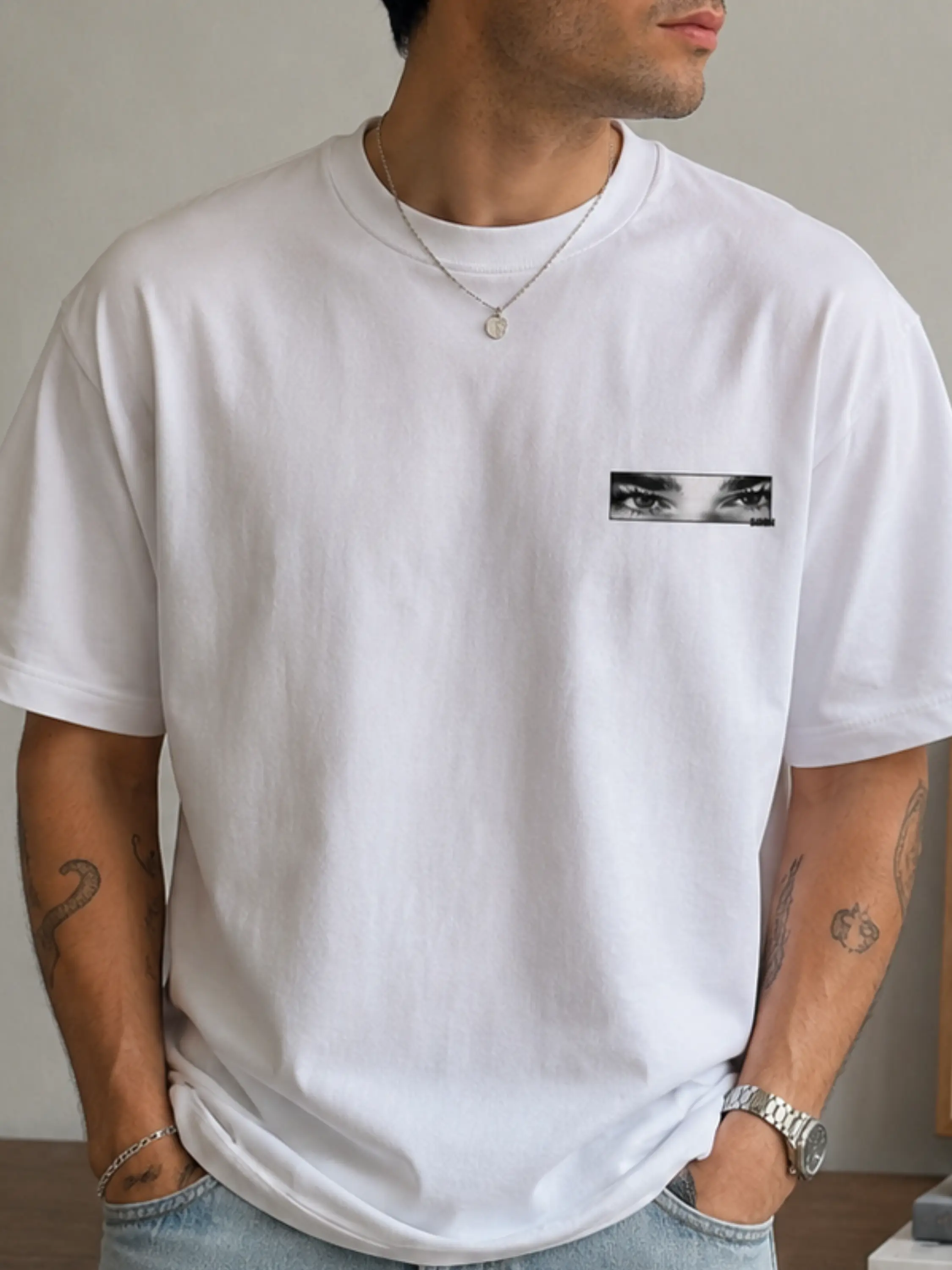 Custom Eyes + Name Tshirt
