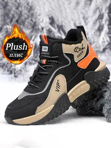Men's Classic Snow Sports Shoes, Comfortable Winter Footwear, Durable Outdoor Sneakers, Trekking Camping Shoes, Ideal for Hiking & Skiing