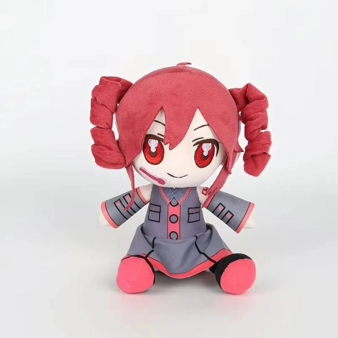 23cm 100% Brand New Japanese Anime Kasane Teto Soft Plush Stuffed Animal Doll - Ideal Christmas Gift for Anime Fans, Specialty DIY Toys & Hobbies Supplies, Stuffed Animals