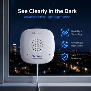HD Smart AI Webcam, 6MP HD Windows Plug & Play Security Camera,  WiFi Dual Band, Two-Way Intercom, Mobile APP Remote Monitoring, AI Intelligent Motion Alarm, All-Day & All-Weather Continuous Video Recording, Home Indoor Safety Surveillance【Nkccnur】