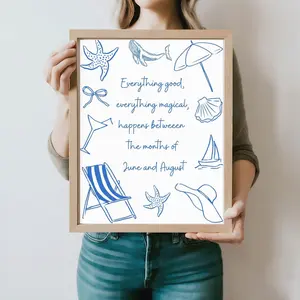 The Summer I Turned Pretty Poster, Cousins Beach Wall Art, TSIP Gift, Summer Poster, Summer Vibe Decoration