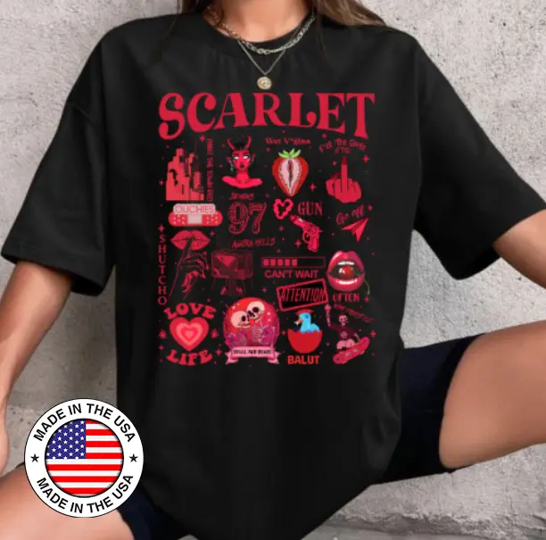 Dojja Cat the Scarlet Tour Shirt ZMKA