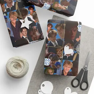 Conrad Fisher Wrapping Paper Conrad Fisher Gift Birthday Gift Wrap The Summer I Turned Pretty Gift Wrap Team Conrad Connie Baby TSITP, Celebrity Crush Wrapping Paper Christmas Gift for Fans