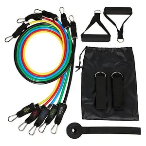 Bell & Howell Resistance Bands 10-piece Fitness Kit with Pouch Bell & Howell Resistance Bands 10-piece Fitness Kit with Pouch