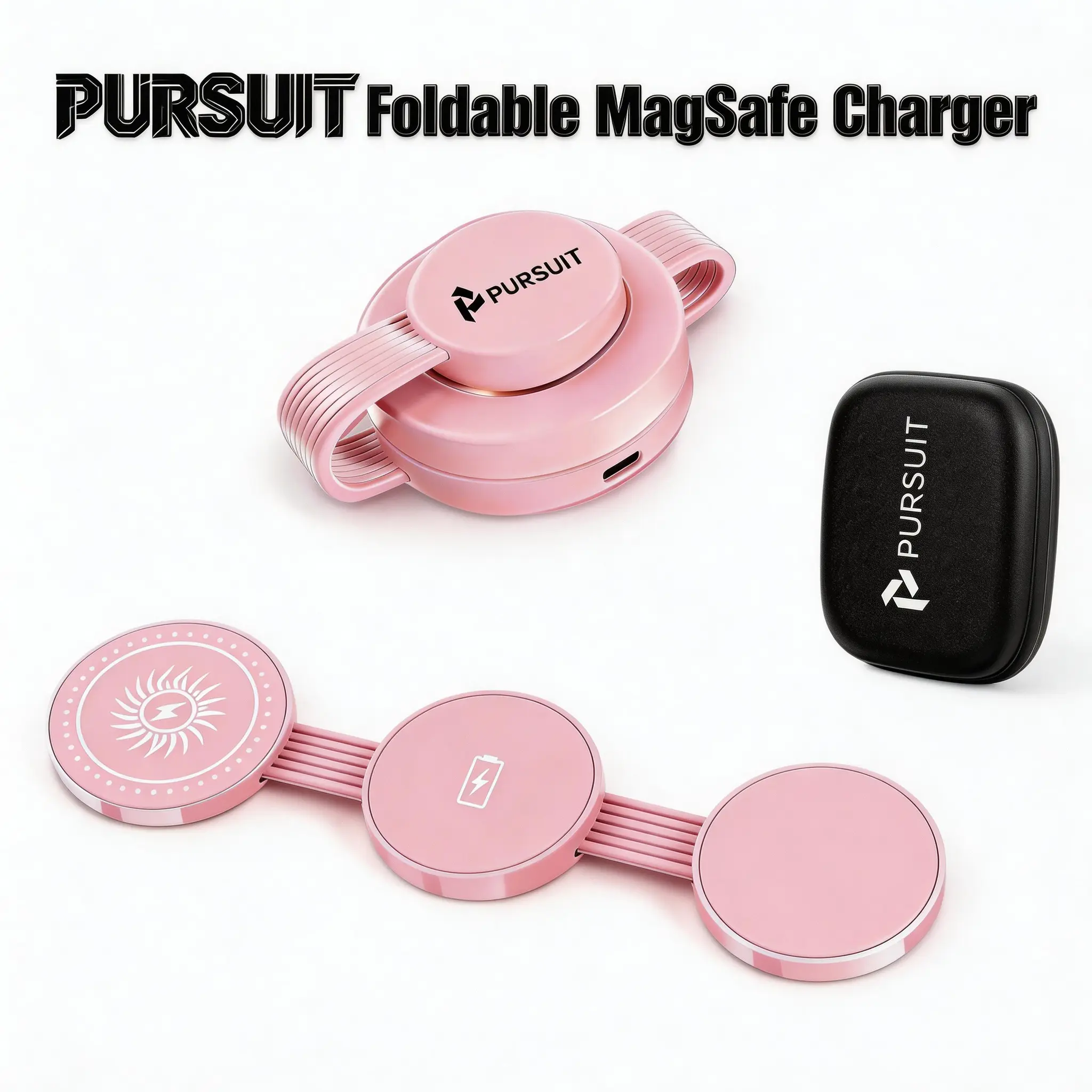 15W 3-in-1 Magnetic Fast Charger for iPhone & Apple Fans - Multi-Device Wireless Charging Dock for iWatch & AirPods - Premium Quality Magnetic Stand, High-Speed Power for iOS Devices