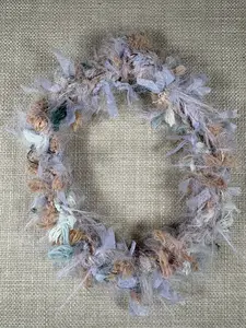 Handmade Crochet Christmas Gift Accessories Phone Strap Keychain Bag Charm Backpack Decorations Festive Ornament with Festive Design Unique Design Metal Spring O-ring Buckle Diameter 5"  #A007