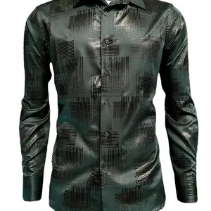 Long-sleeved Casual Menswear Shirt Tops Man Stylish Elegant