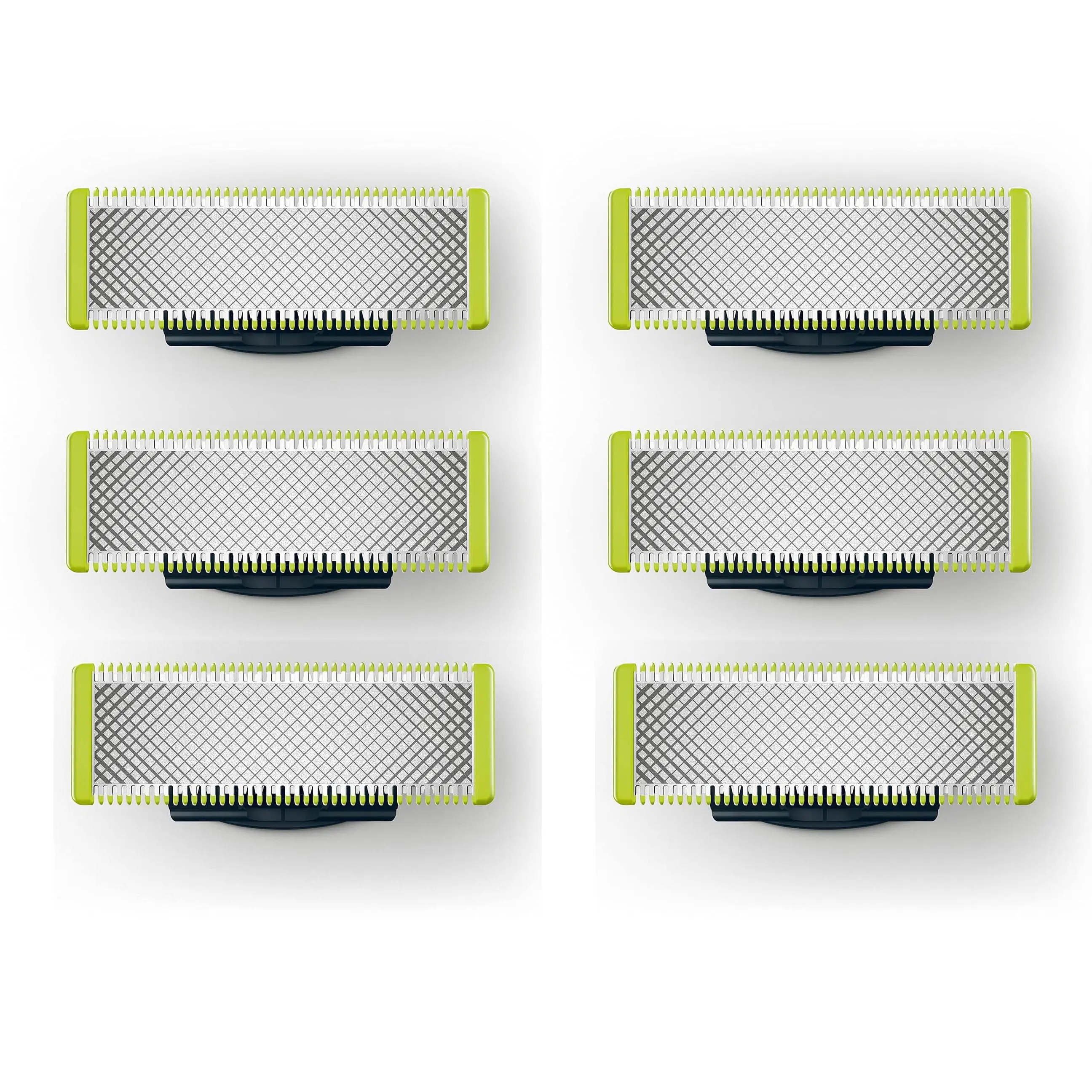 6 Counts Replacement Blades Compatible with Philips Norelco One 1 Blade, Replacement Heads
