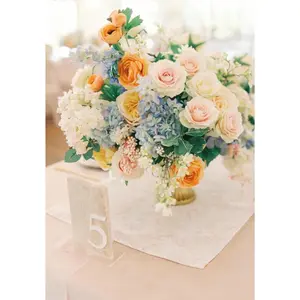3D Marble Stone Table Numbers