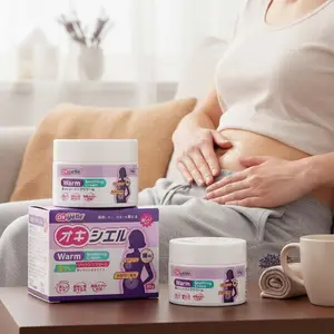 Oxyelle Warming Ginseng and Rose Gel Cream Uterine Gel A Companion for Menstrual Care Body Butters Helps Relieve Abdominal Tension Relaxing Massage Heat Compress Body Care Lotion Products