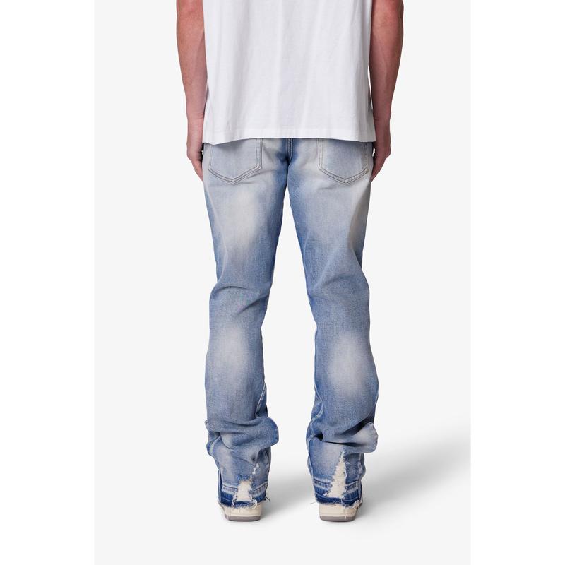 B484 Flare Denim - Blue